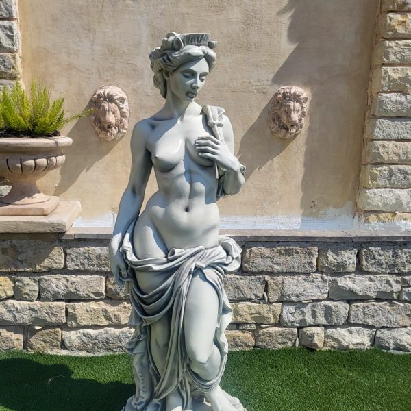 Decorative classical sculpture displayed outdoors